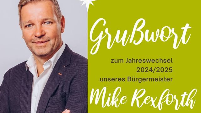 Grußworte zum Jahreswechsel 