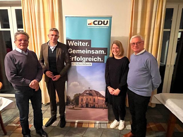 Jahreshauptversammlung der CDU Schermbeck – Volle Unterstützung für Bundestagskandidat Sascha van Beek