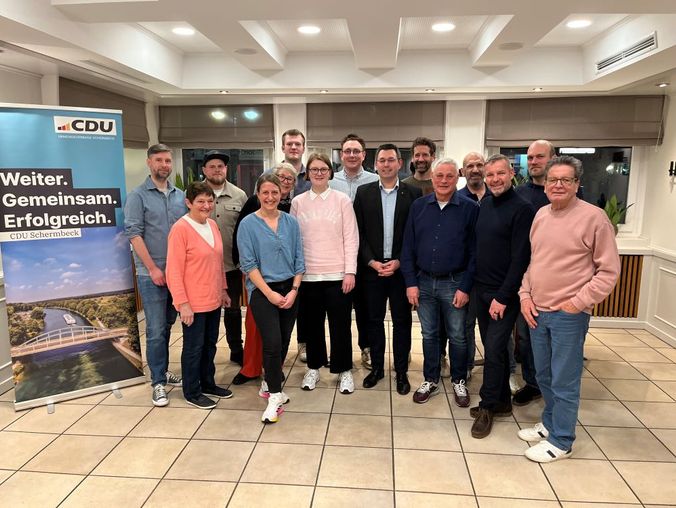 CDU Ortsverband Schermbeck bestätigt Vorstand und stellt Weichen für die Zukunft