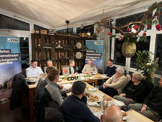 Jahreshauptversammlung des CDU Gemeindeverbandes Schermbeck – Ulrich Stiemer als Vorsitzender wiedergewählt – 8 neue Vorstandsmitglieder