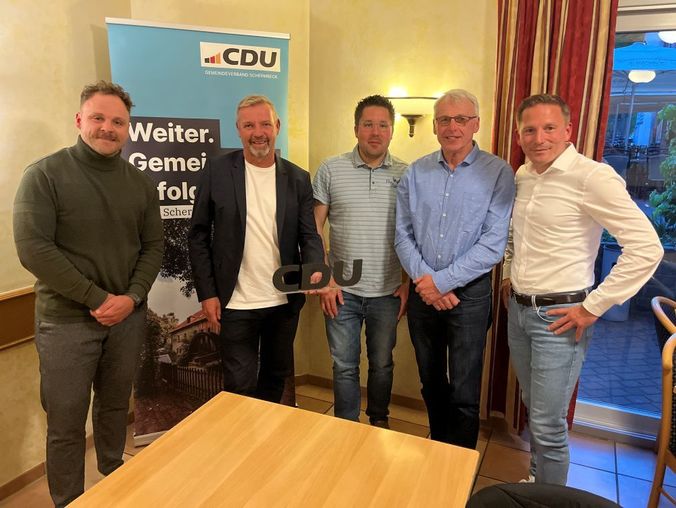 CDU Ortsverband Gahlen nominiert einstimmig André Rademacher und Egon Stuhldreier als Ratskandidaten - Ersatzkandidaten sind Alexander Endemann und Dirk Fengels 